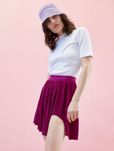 Swirl Skirt Purple