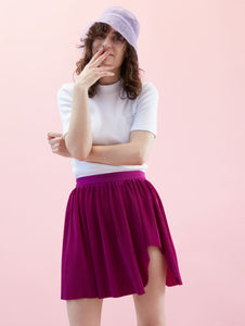 Swirl Skirt Purple