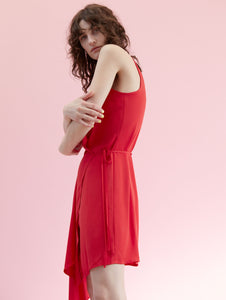 Falling Dress Red