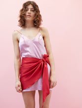 Load image into Gallery viewer, Pompeii Dress Lilac &amp; Red